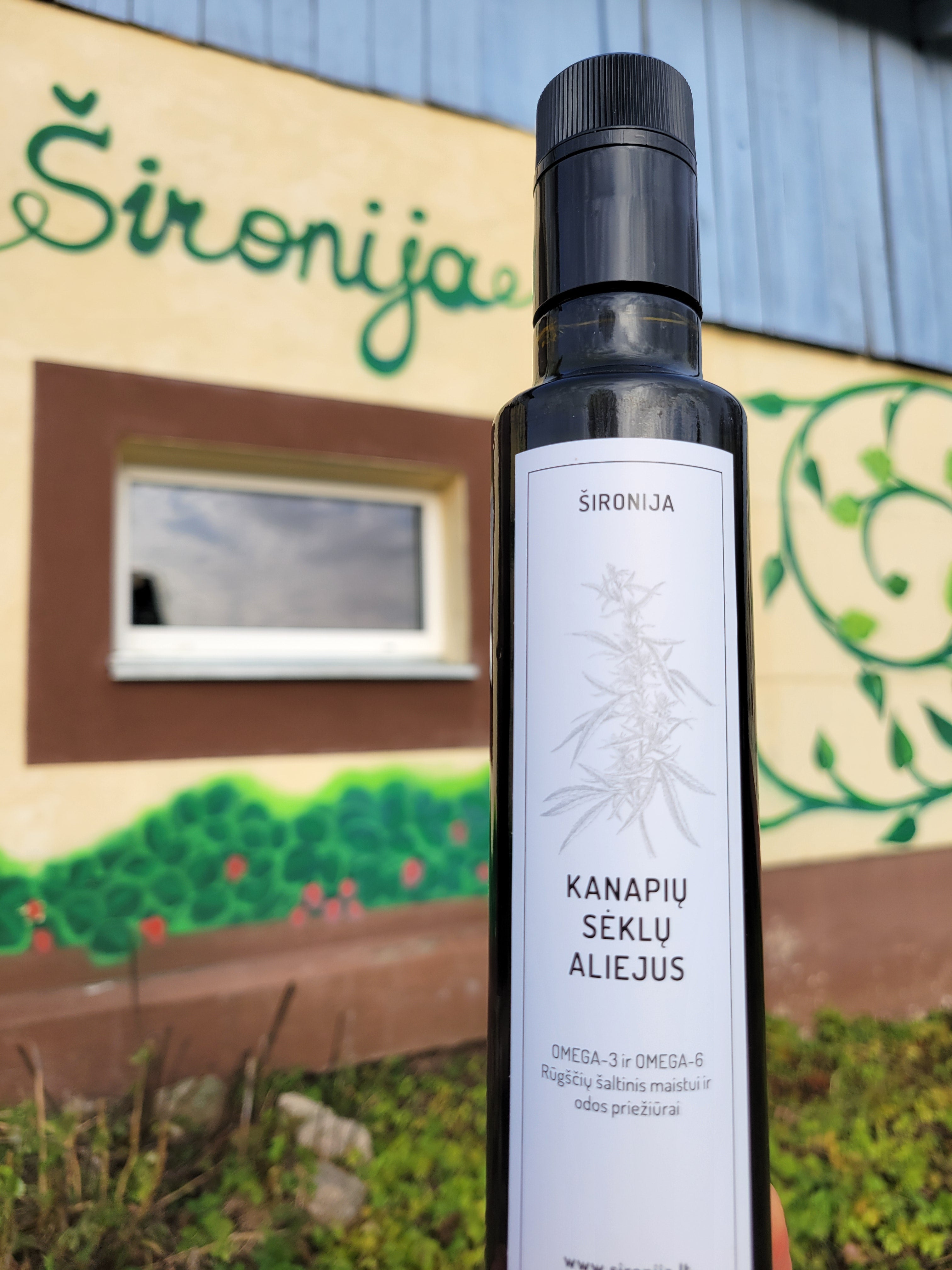 Pluoštinių kanapių sėklų aliejus Premium